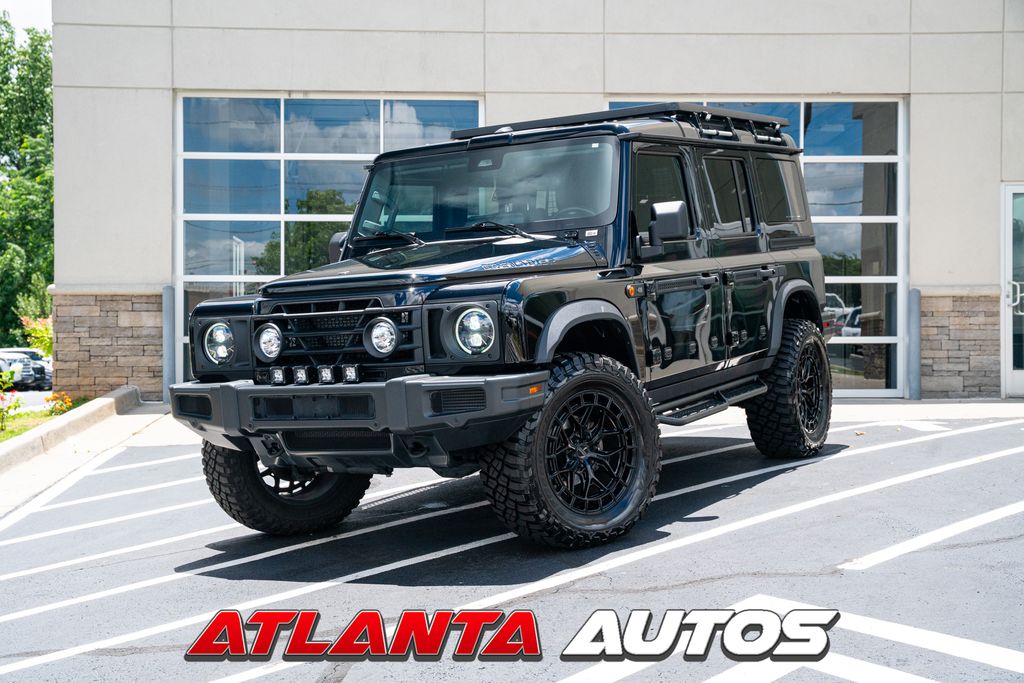 Black 2025 Ineos Grenadier SUV / Crossover Four-Wheel Drive 8-Speed Automatic