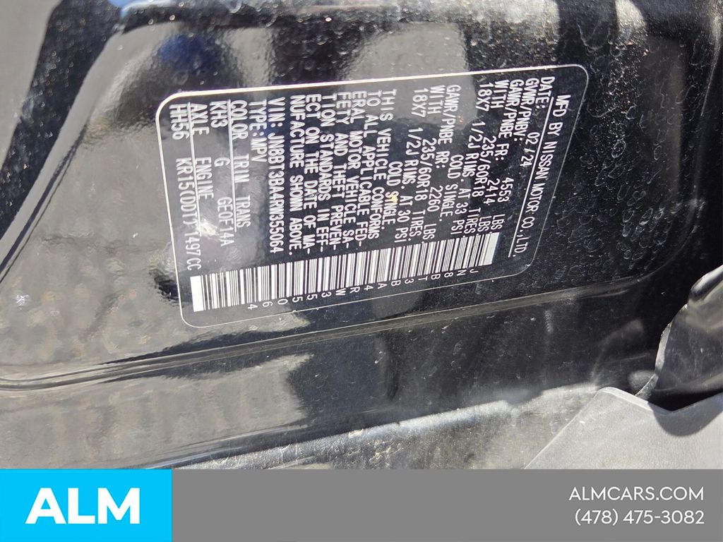 Used 2024 Black Nissan SV image 7