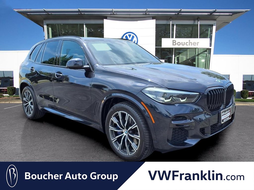 Carbon Black Metallic 2022 BMW X5 SUV / Crossover All-Wheel Drive 8-Speed Automatic