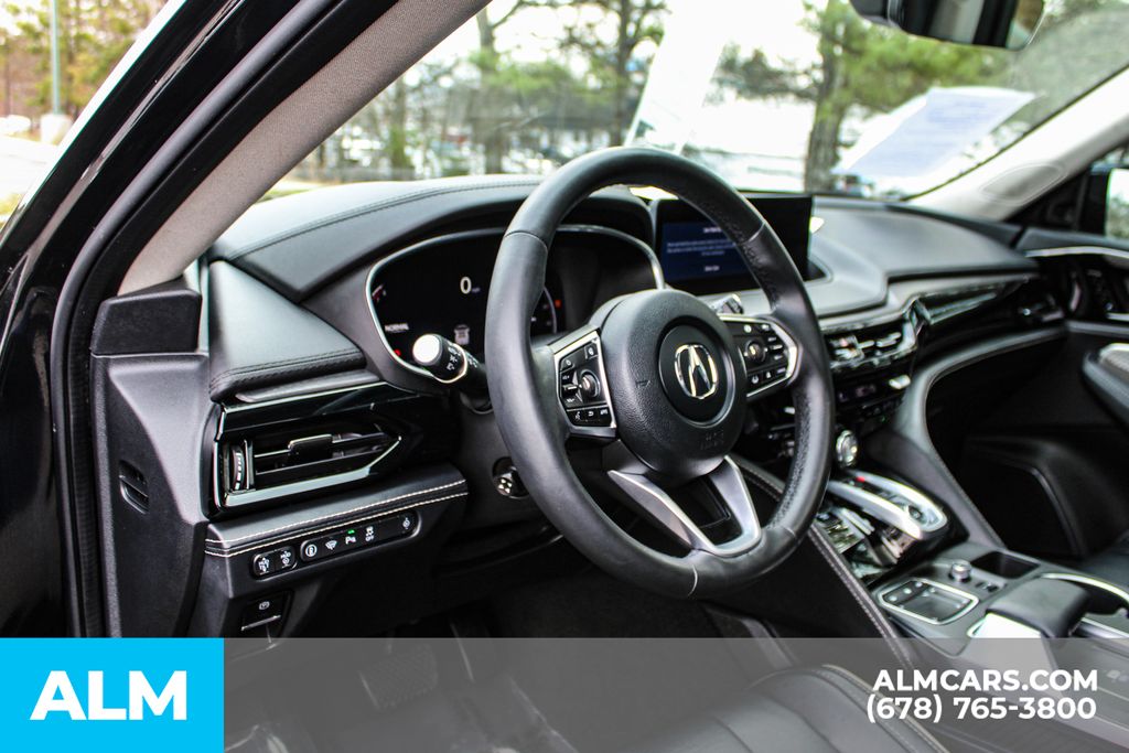Used 2024 Black Acura Advance image 25