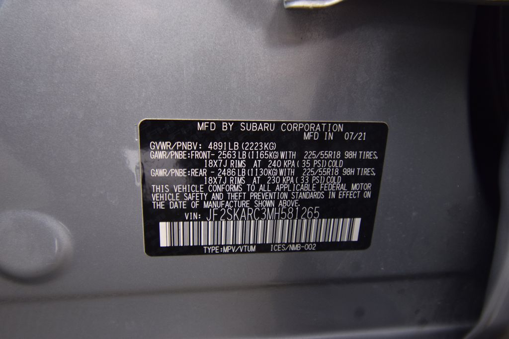 used 2021 Subaru Forester car, priced at $21,300