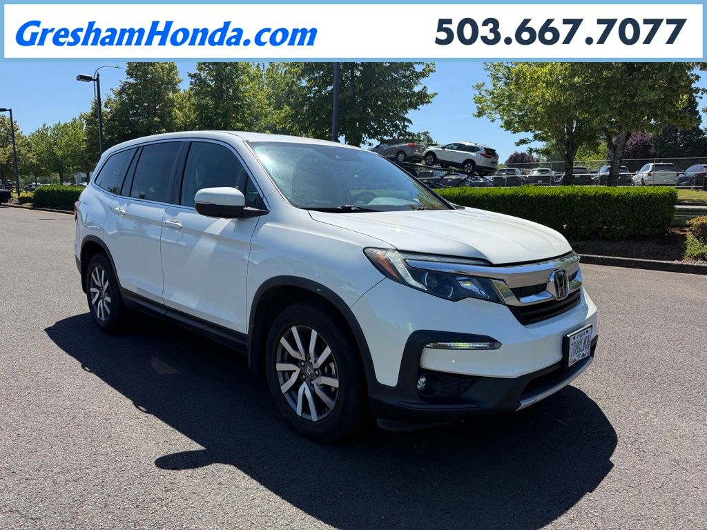 White Diamond Pearl 2019 Honda Pilot SUV / Crossover All-Wheel Drive 6-Speed Automatic