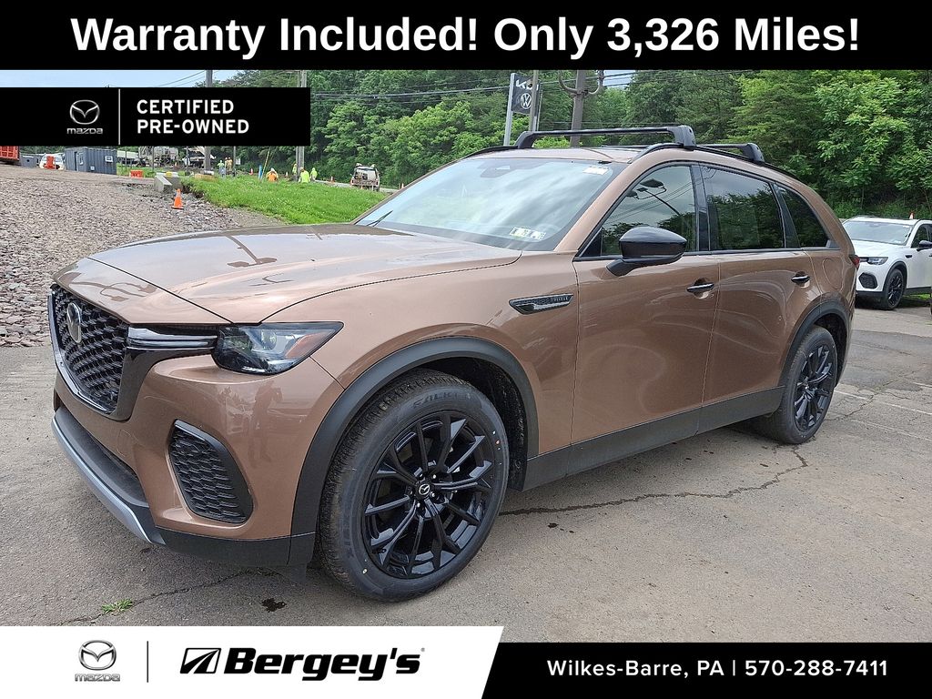 Red (Melting Copper Metallic) 2025 Mazda CX-70 SUV / Crossover All-Wheel Drive 8-Speed Automatic