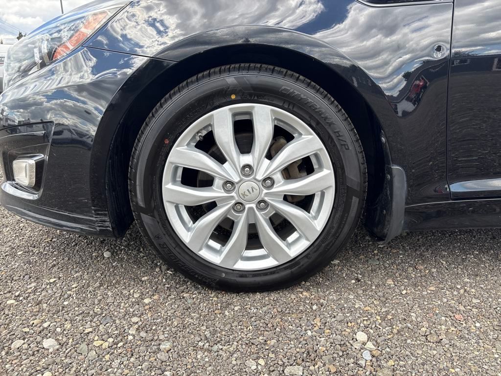 2015 Ebony Black Kia Optima EX FWD Sedan