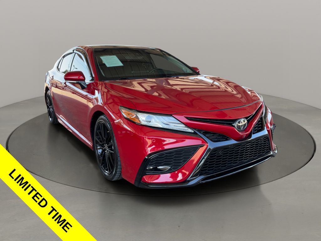 Supersonic Red 2023 Toyota Camry Sedan Front-Wheel Drive 8-Speed Automatic