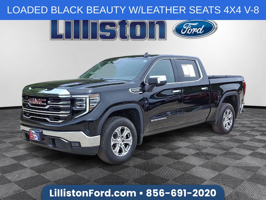 Onyx Black 2025 GMC Sierra 1500 Pickup Truck Four-Wheel Drive Automatic