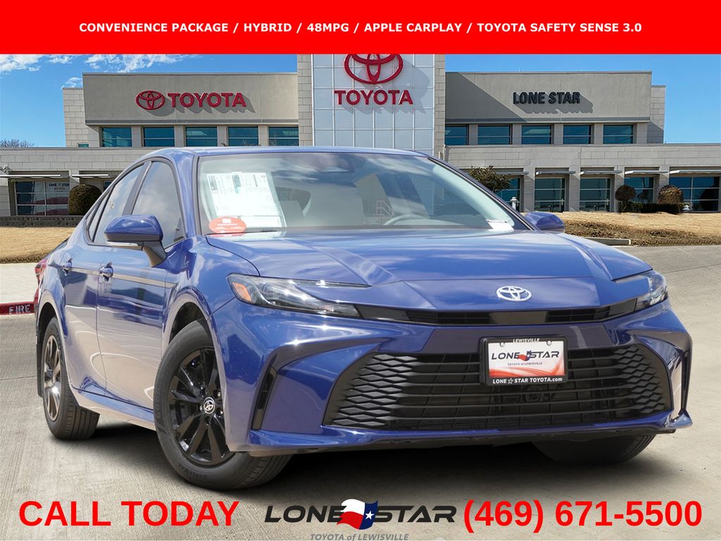 Reservoir Blue 2026 Toyota Camry LE FWD Sedan Front-Wheel Drive Continuously Variable Transmission