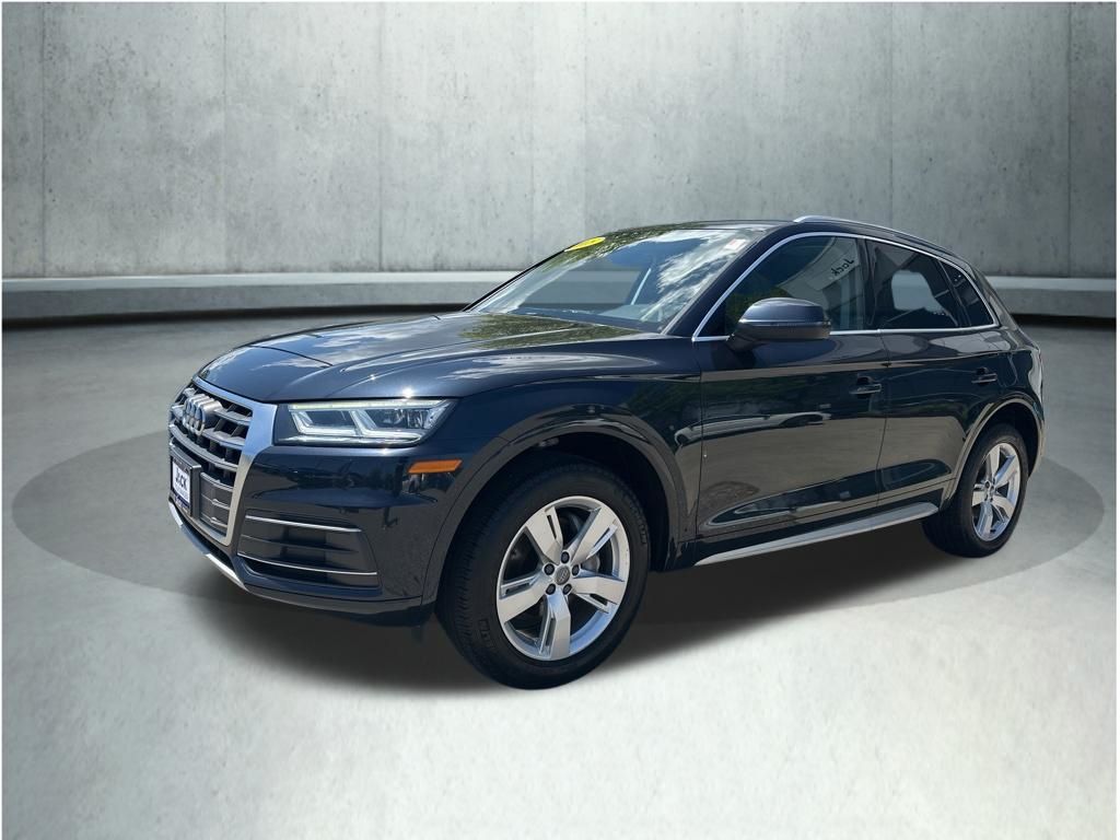 Moonlight Blue 2018 Audi Q5 2.0 TFSI quattro Premium Plus SUV / Crossover All-Wheel Drive 7-Speed Automatic