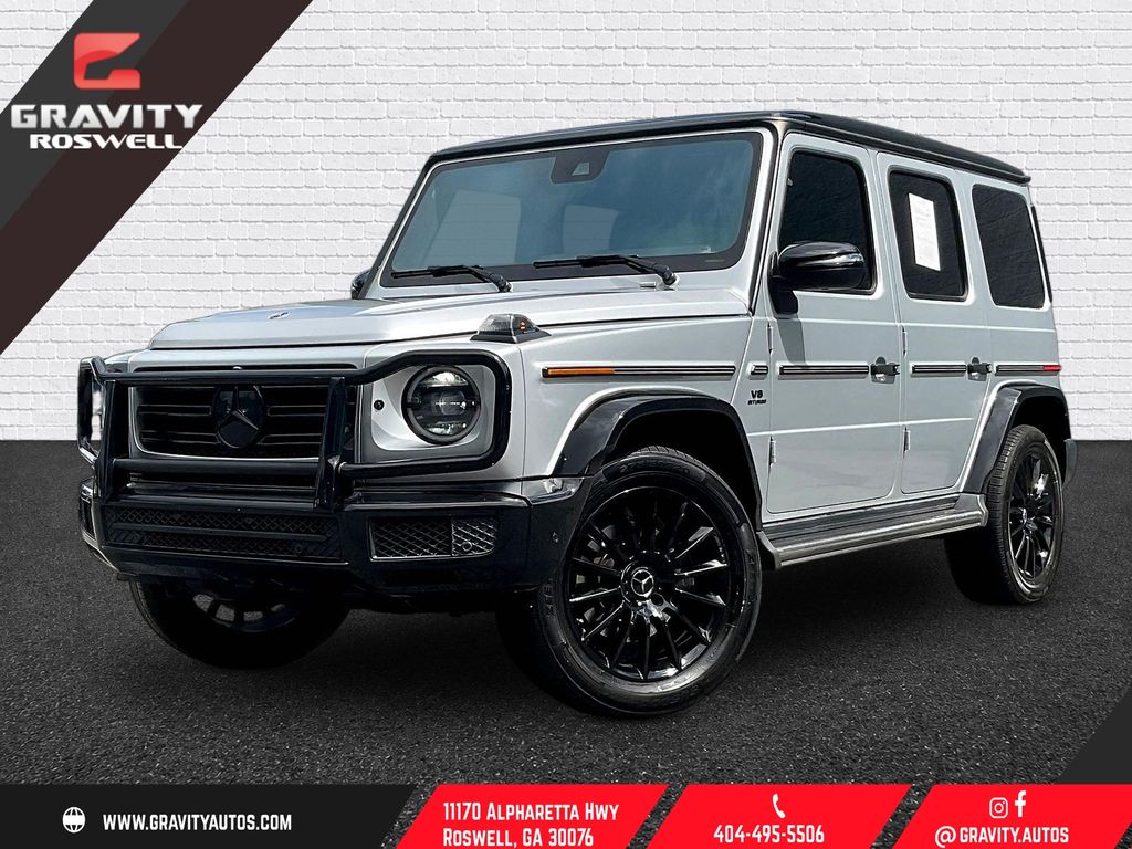 Mojave Silver Metallic 2021 Mercedes-Benz G-Class SUV / Crossover All-Wheel Drive 9-Speed Automatic
