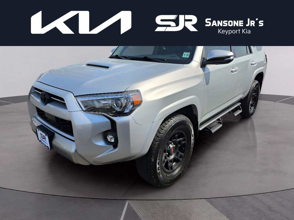 Classic Silver Metallic 2023 Toyota 4Runner SUV / Crossover Four-Wheel Drive 5-Speed Automatic