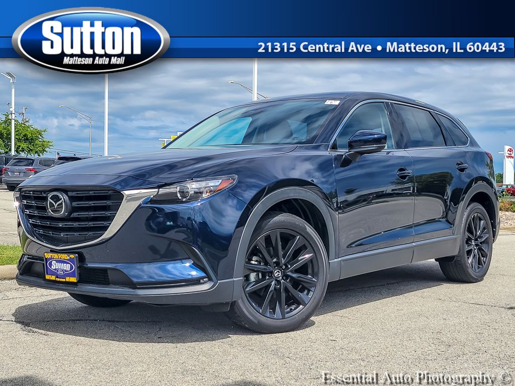Deep Crystal Blue Mica 2023 Mazda CX-9 Touring Plus AWD SUV / Crossover All-Wheel Drive 6-Speed Automatic