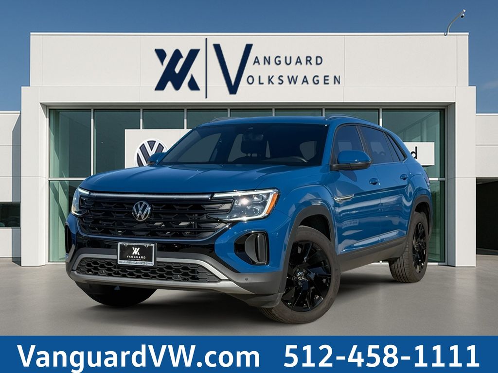 Mountain Lake Blue Metallic 2025 Volkswagen Atlas Cross Sport SUV / Crossover Front-Wheel Drive 8-Speed Automatic