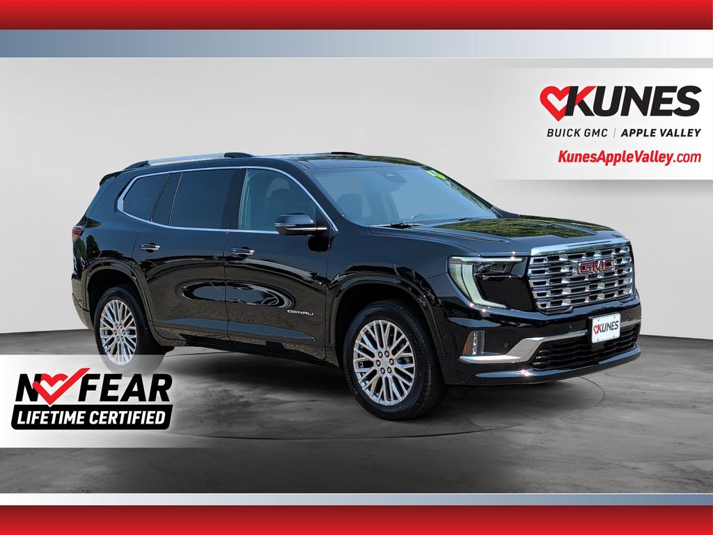 Black (Ebony Twilight Metallic) 2026 GMC Acadia SUV / Crossover Four-Wheel Drive 8-Speed Automatic