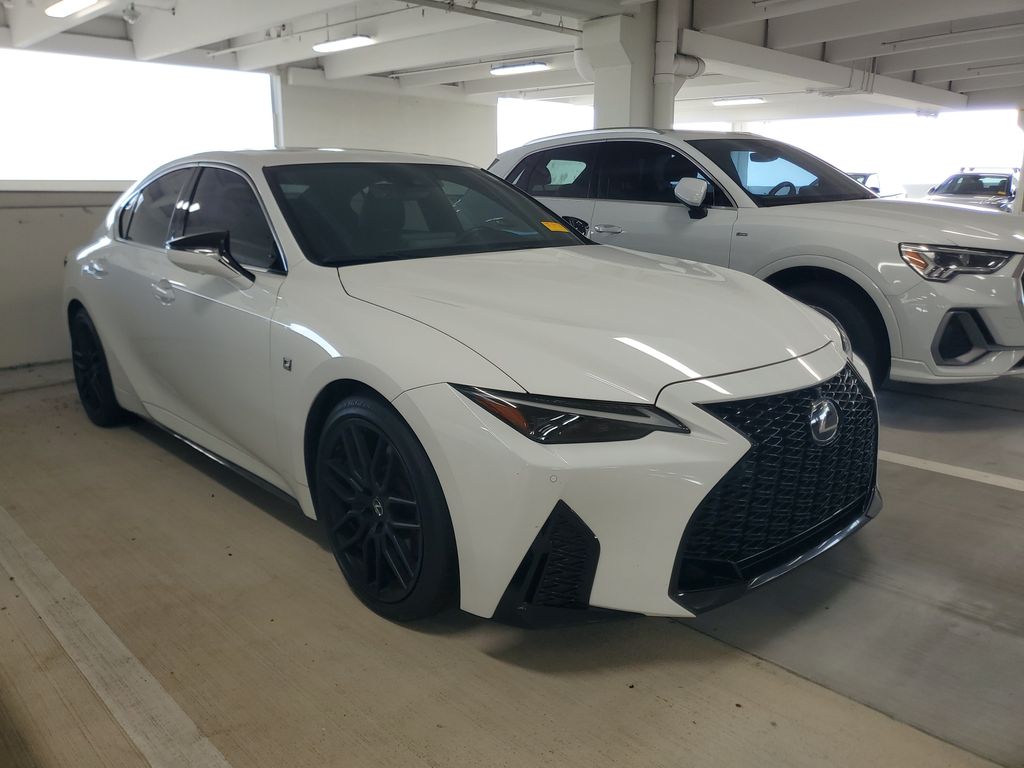 Used 2023 White Lexus 350 F SPORT image 2