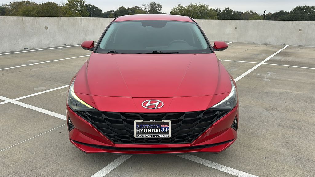 2021 Hyundai Elantra SEL Red at AutoSavvy Houston Southwest