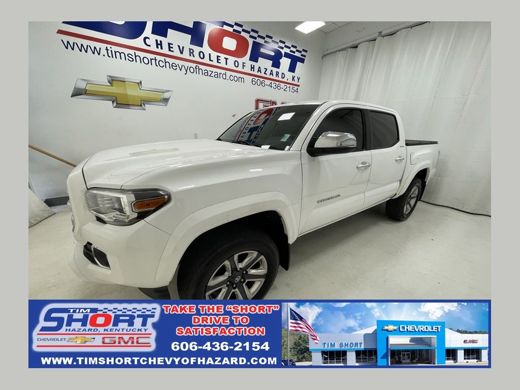 Super White 2019 Toyota Tacoma Pickup Truck Four-Wheel Drive 6-Speed Automatic