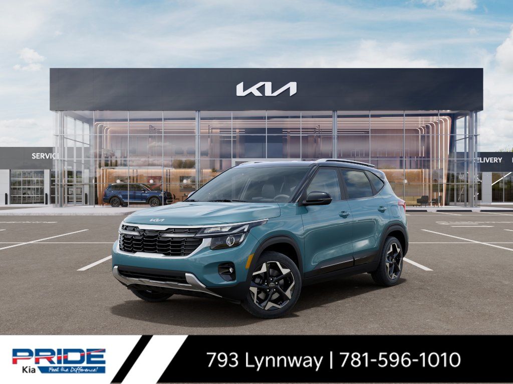 Pluton Blue/Black Roof 2026 Kia Seltos SUV / Crossover All-Wheel Drive Continuously Variable Transmission