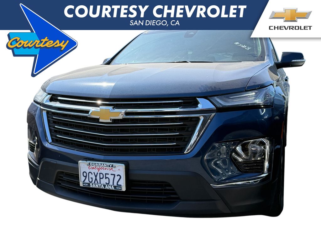 Northsky Blue Metallic 2023 Chevrolet Traverse SUV / Crossover Front-Wheel Drive 9-Speed Automatic