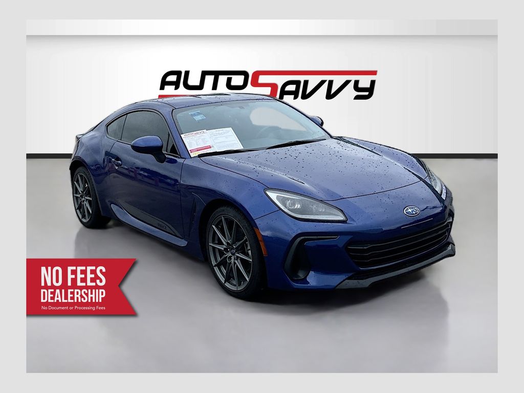Sapphire Blue Pearl 2024 Subaru BRZ Coupe Rear-Wheel Drive 6-Speed Manual