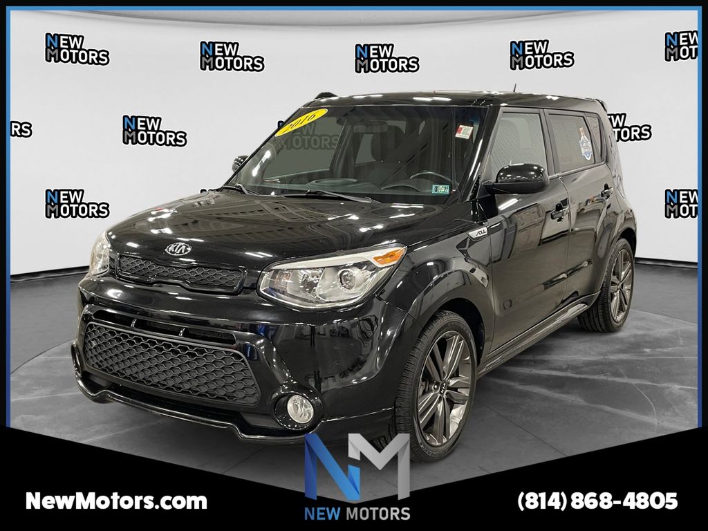 2016 Kia Soul Negro (Shadow Black) Vagón Tracción delantera 6 velocidades Automática