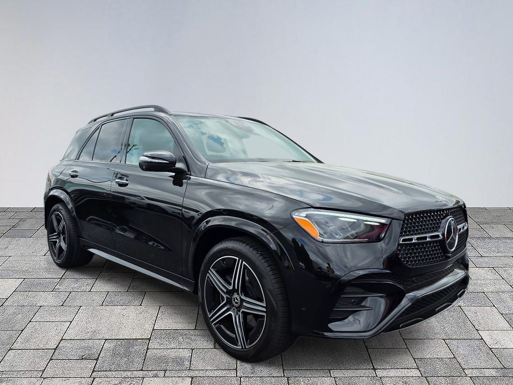 Obsidian Black 2026 Mercedes-Benz GLE 350 RWD SUV / Crossover Rear-Wheel Drive 9-Speed Automatic