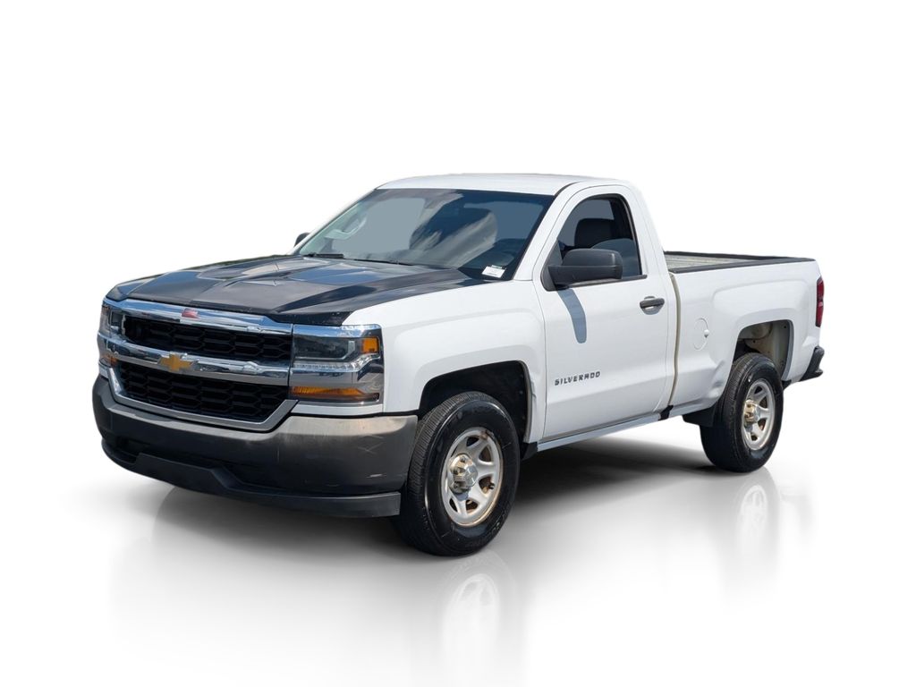 Summit White 2017 Chevrolet Silverado 1500 Pickup Truck 4X2 6-Speed Automatic Overdrive