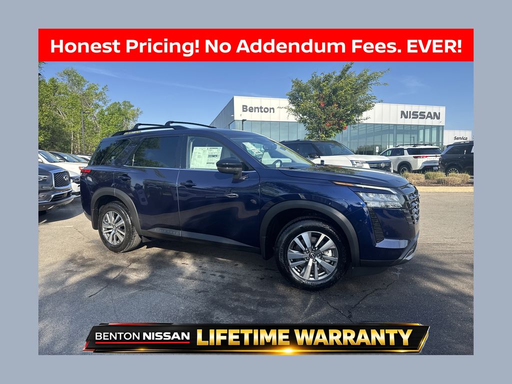 Deep Ocean Blue Pearl 2026 Nissan Pathfinder SUV / Crossover All-Wheel Drive 9-Speed Automatic