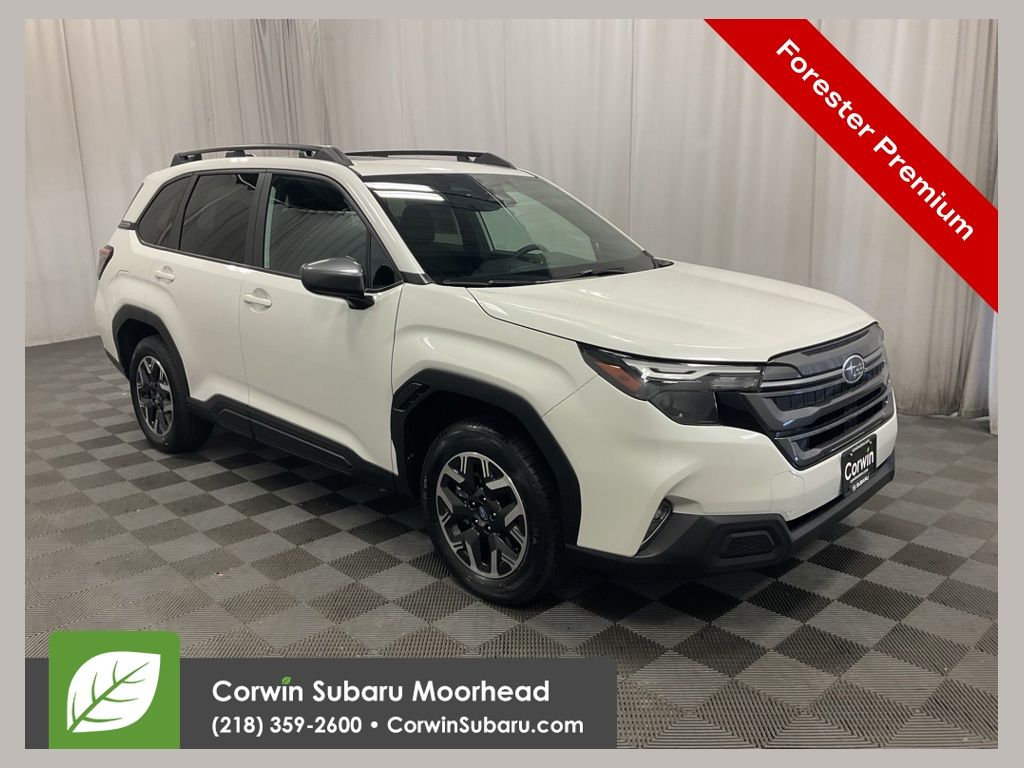 White 2026 Subaru Forester Crossover AWD SUV / Crossover All-Wheel Drive Continuously Variable Transmission