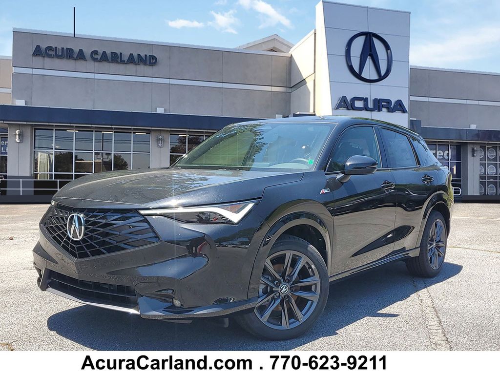 Crystal Black Pearl 2026 Acura ADX FWD with A-SPEC Package SUV / Crossover Front-Wheel Drive Continuously Variable Transmission