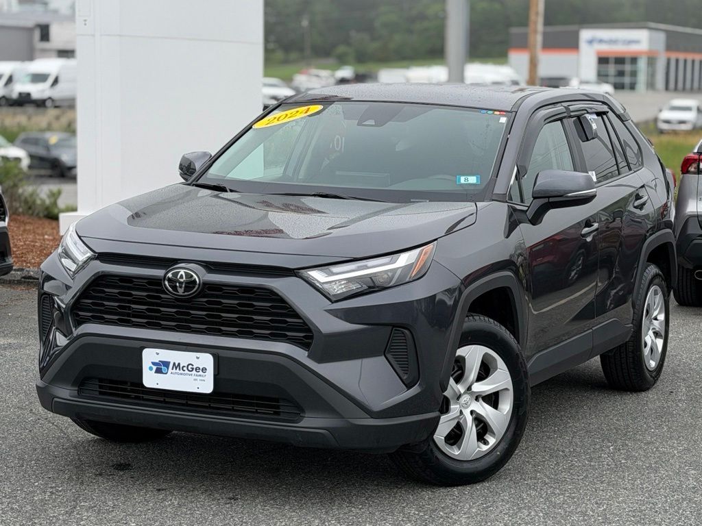 Magnetic Gray Metallic 2024 Toyota RAV4 SUV / Crossover All-Wheel Drive 8-Speed Automatic