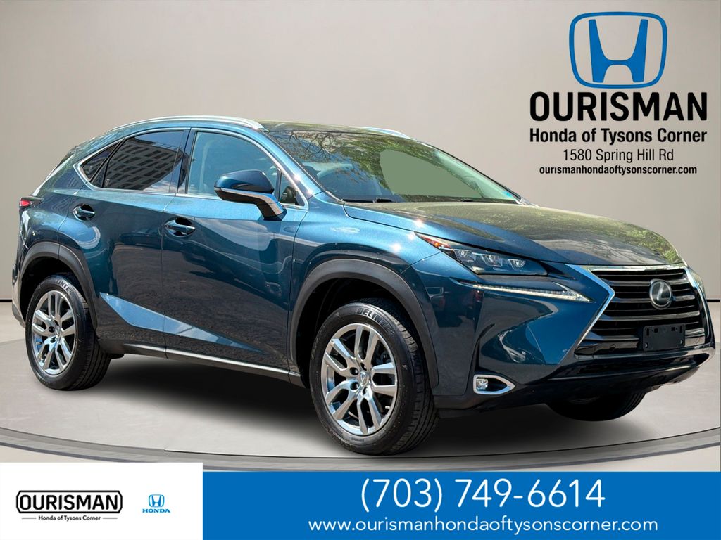 Ultrasonic Blue 2015 Lexus NX 200t AWD SUV / Crossover All-Wheel Drive 6-Speed Automatic