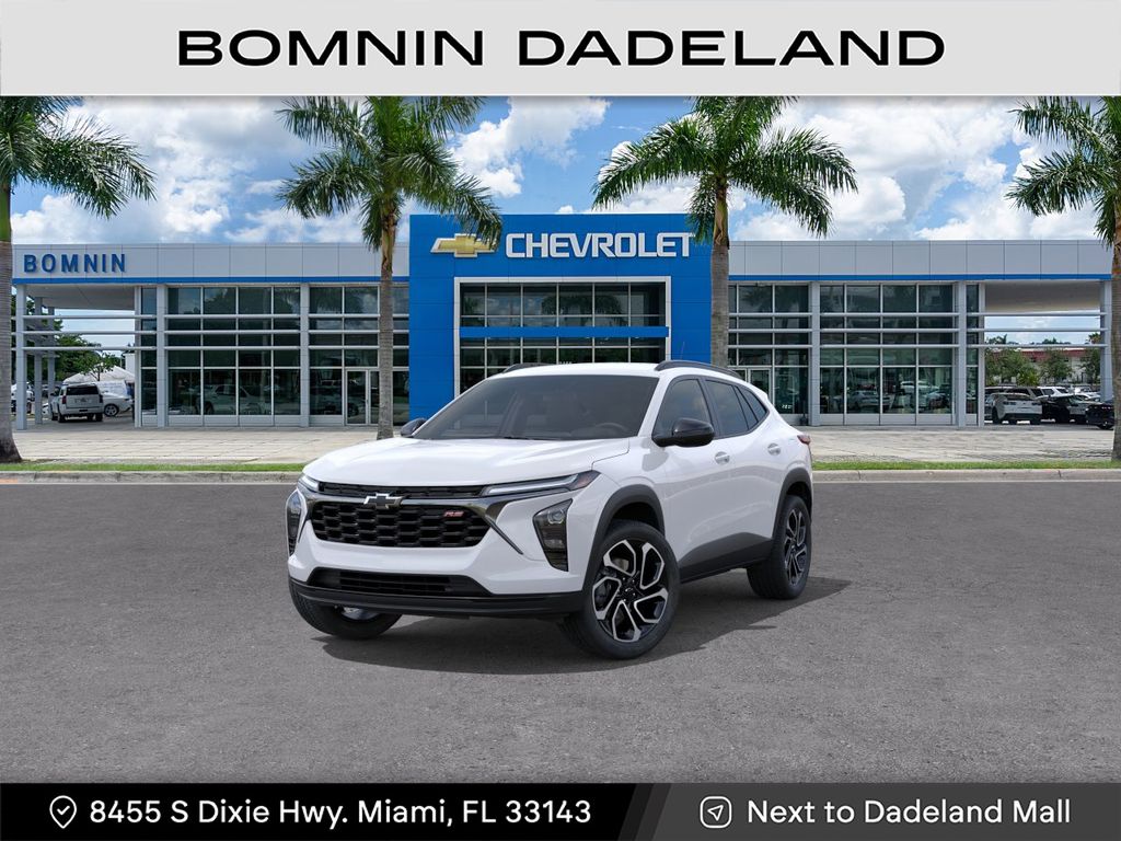 Summit White 2026 Chevrolet Trax RS with 2RS FWD SUV / Crossover Front-Wheel Drive 6-Speed Automatic