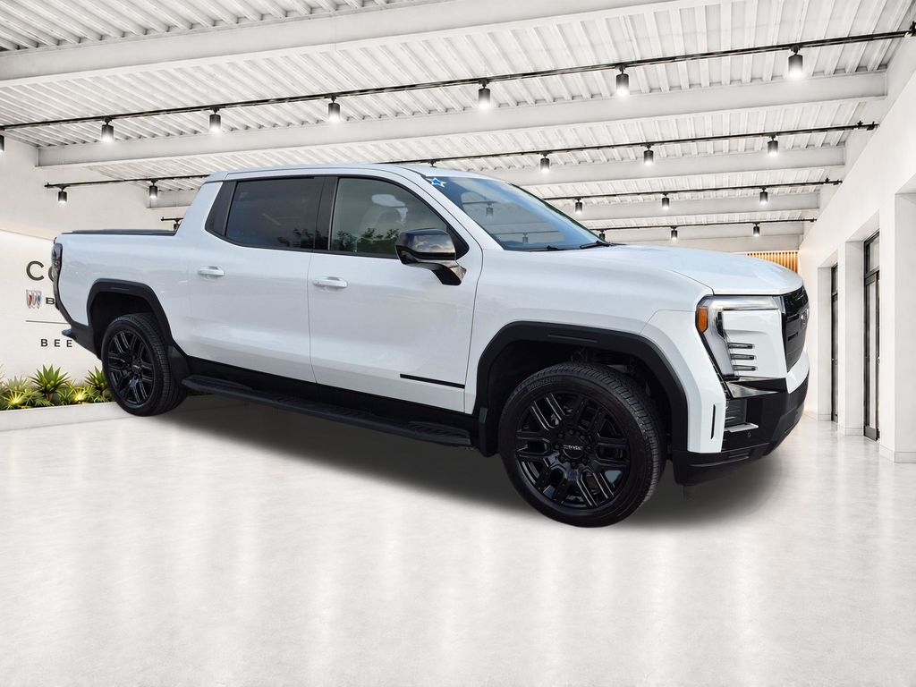 Summit White 2026 GMC Sierra EV Pickup Truck All-Wheel Drive 1-Speed Automatic