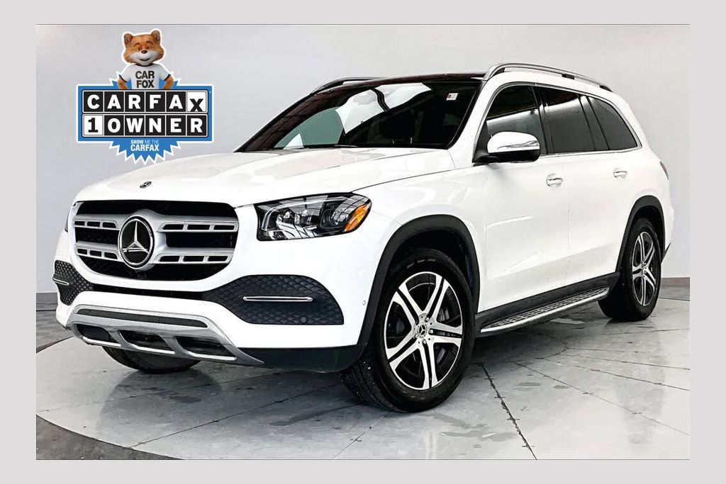 White 2020 Mercedes-Benz GLS 450 4MATIC SUV / Crossover All-Wheel Drive 9-Speed Automatic