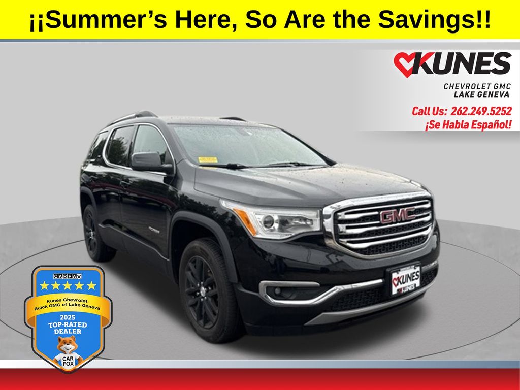 Black (Ebony Twilight Metallic) 2018 GMC Acadia SUV / Crossover Four-Wheel Drive 6-Speed Automatic