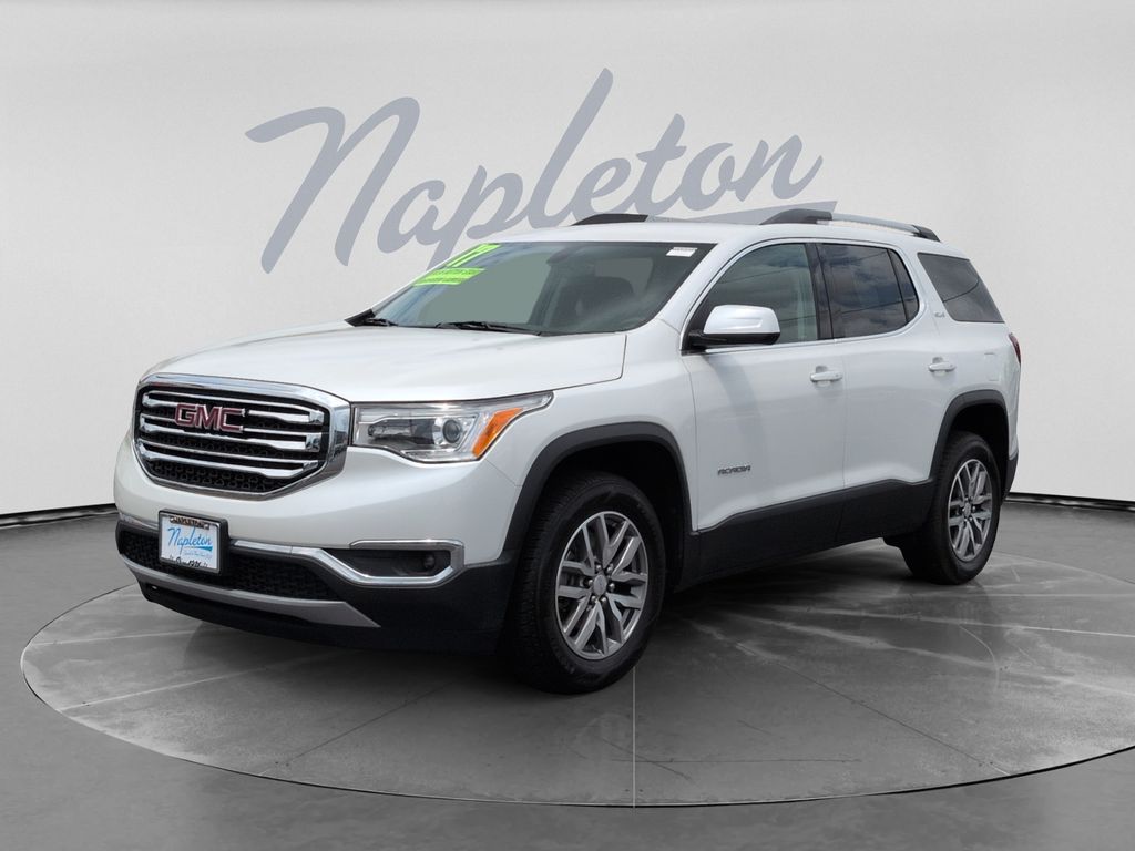 White Frost Tricoat 2017 GMC Acadia SUV / Crossover Front-Wheel Drive 6-Speed Automatic
