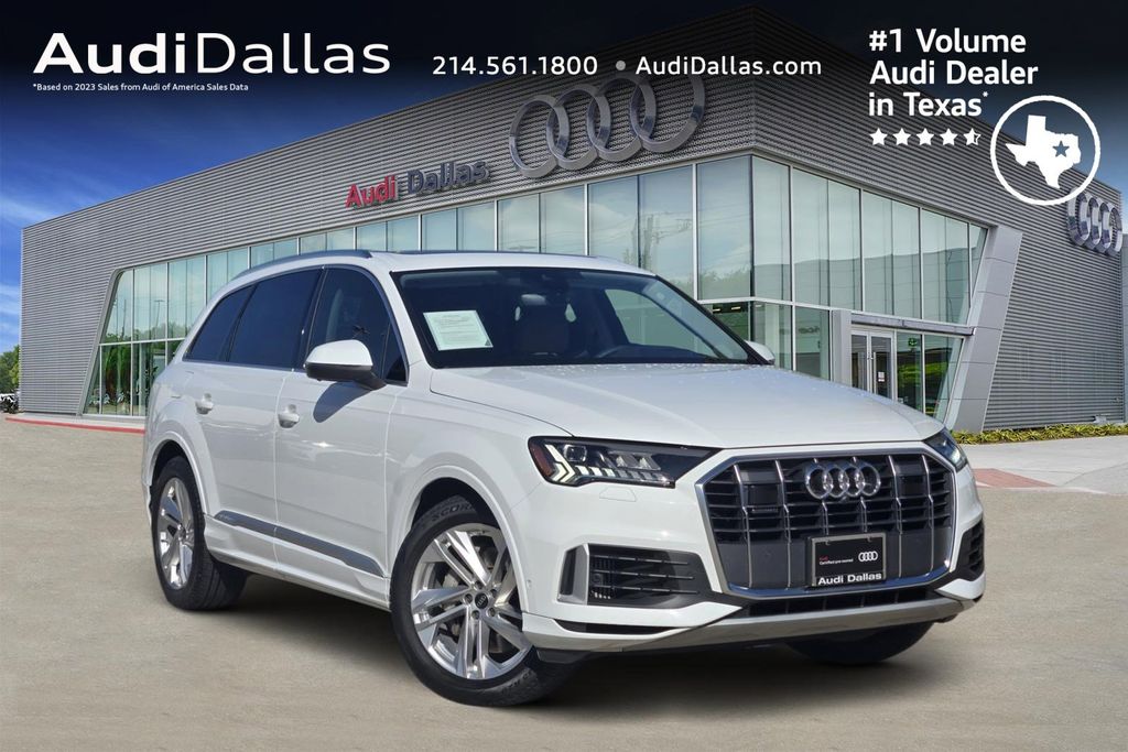 used 2023 Audi Q7 car, priced at $43,482