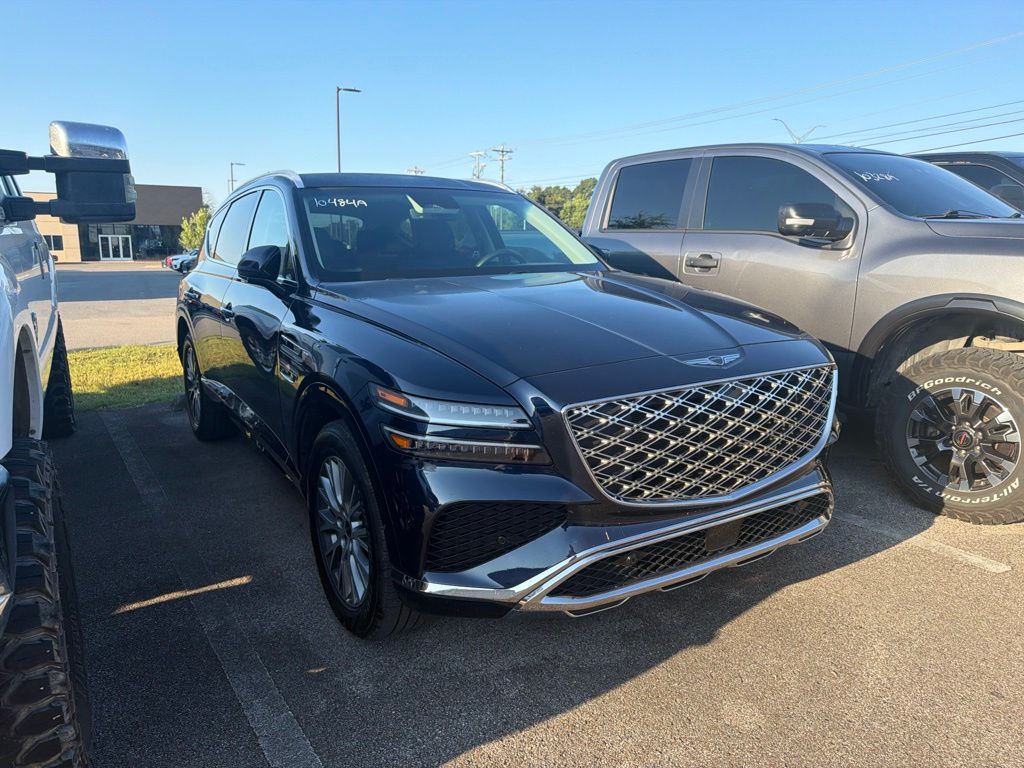 Capri Blue 2025 Genesis GV80 SUV / Crossover All-Wheel Drive 8-Speed Automatic