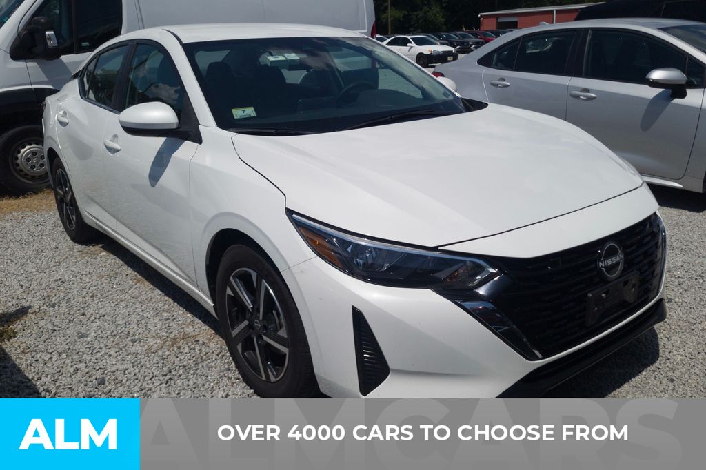 Used 2024 White Nissan SV image 2
