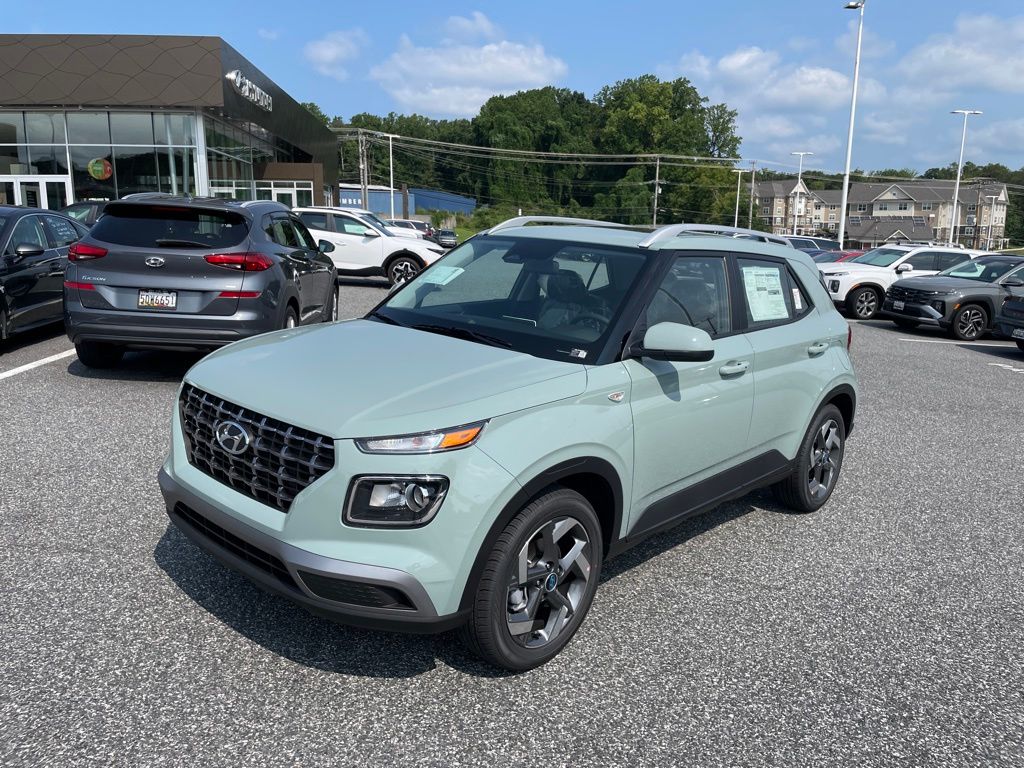 Green 2026 Hyundai Venue SUV / Crossover Front-Wheel Drive Continuously Variable Transmission