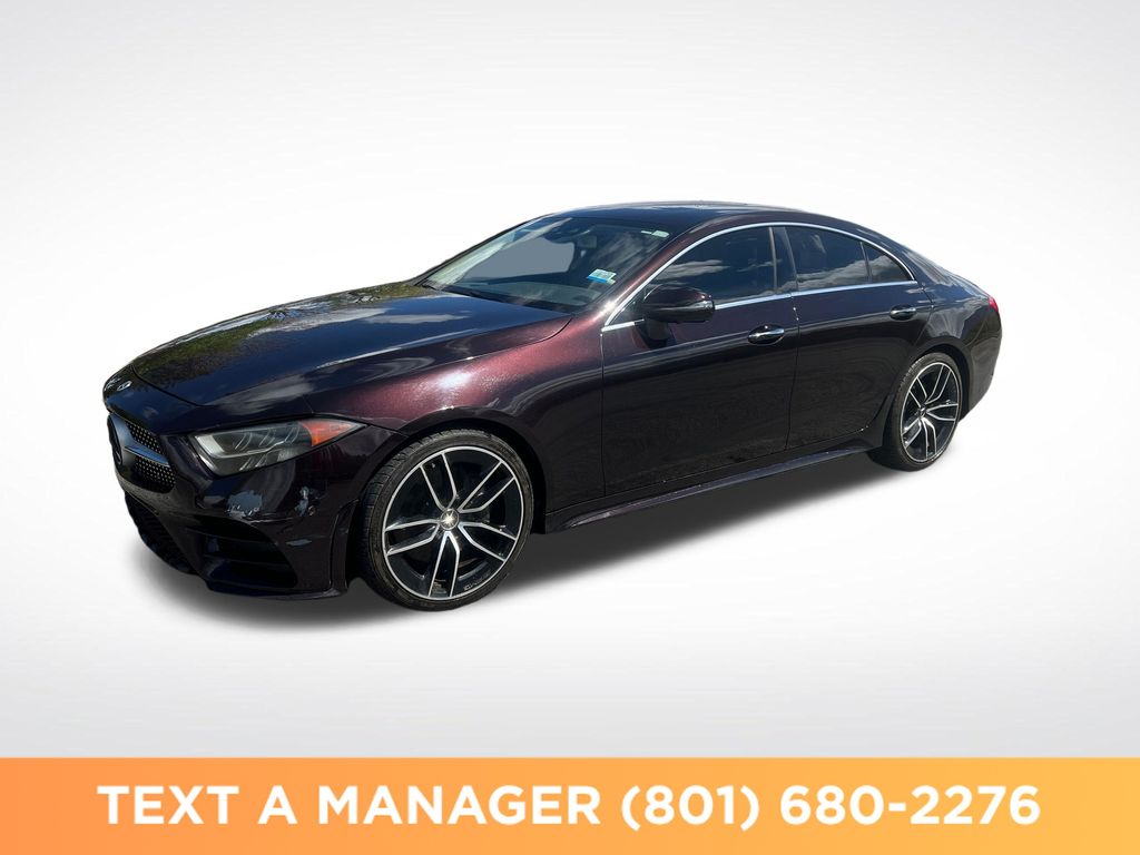 Red (Ruby Black Metallic) 2019 Mercedes-Benz CLS Sedan Rear-Wheel Drive 9-Speed Automatic
