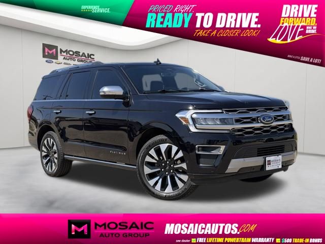 Black 2024 Ford Expedition Platinum 4WD SUV / Crossover Four-Wheel Drive Automatic