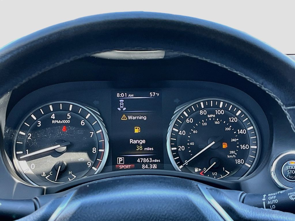 2022 INFINITI Q50 LUXE White at AutoSavvy Houston Northwest