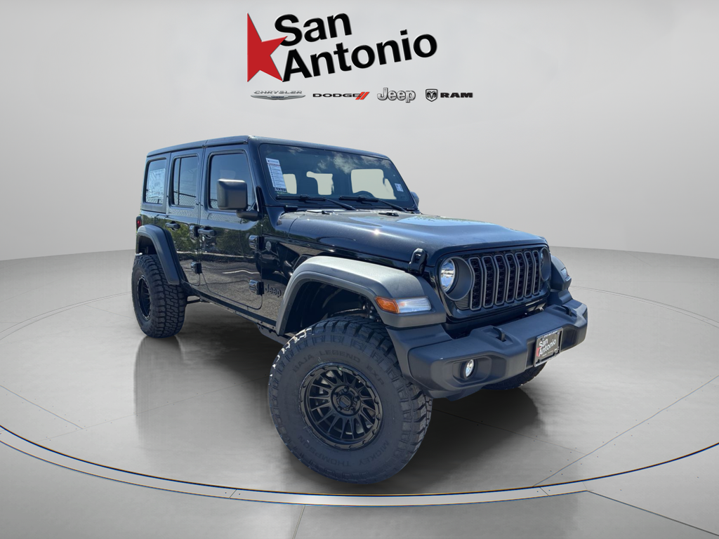 Black Clearcoat 2026 Jeep Wrangler SUV / Crossover Four-Wheel Drive 8-Speed Automatic