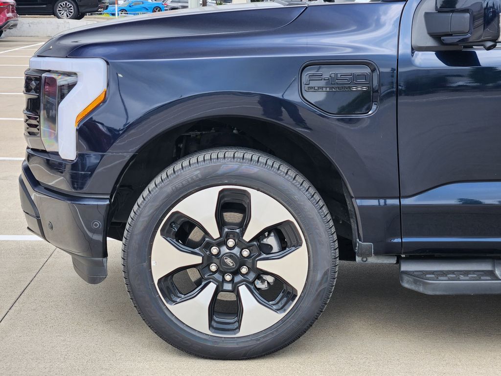 2023 Ford F-150 Lightning Platinum Blue at Cook Ford