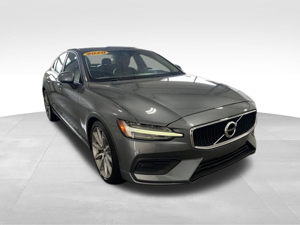 Gray 2020 Volvo S60 Sedan All-Wheel Drive Automatic