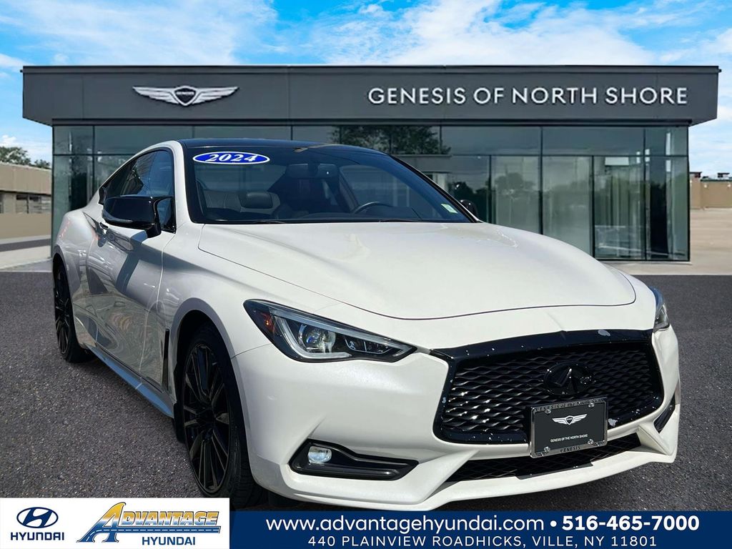 Majestic 2017 INFINITI Q60 Red Sport 400 Coupe AWD Coupe All-Wheel Drive 7-Speed Automatic