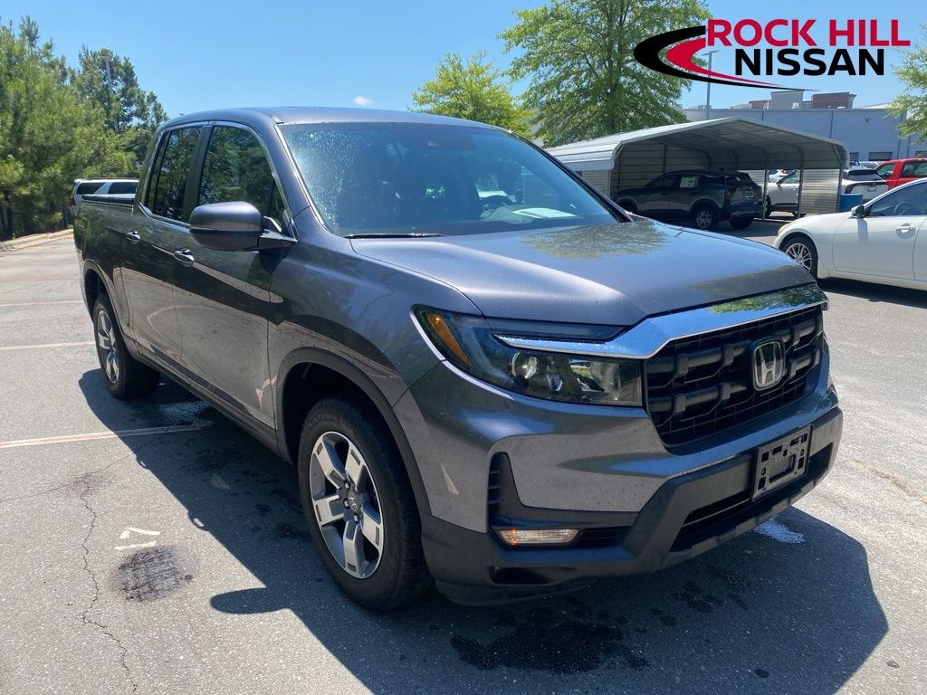Sonic Gray Pearl 2024 Honda Ridgeline RTL AWD Pickup Truck All-Wheel Drive 9-Speed Automatic