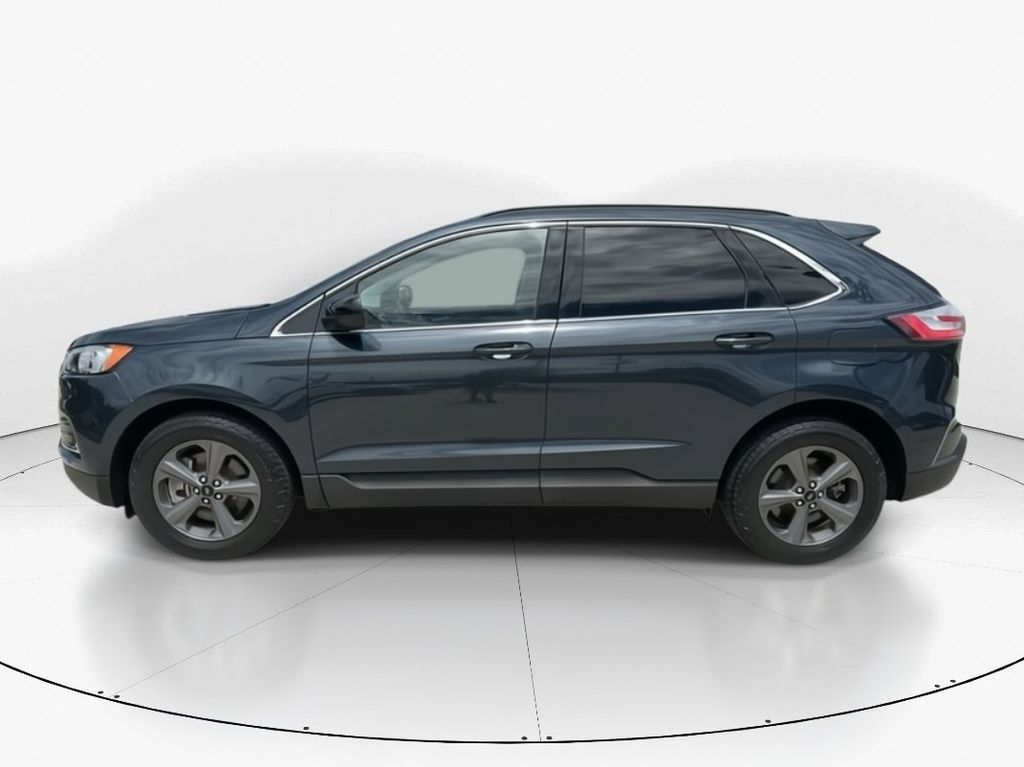 2022 Stone Blue Metallic Ford Edge SEL AWD SUV