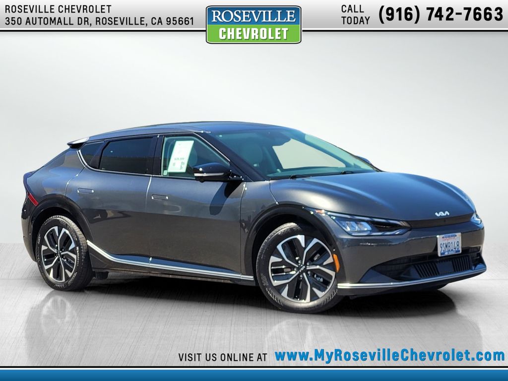 Gray 2024 Kia EV6 Wind RWD SUV / Crossover Rear-Wheel Drive 1-Speed Automatic